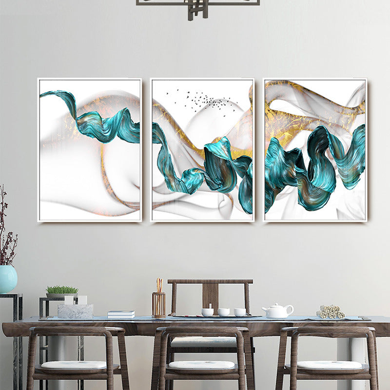 Trittico murale astratto