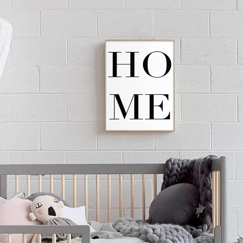 Poster bianco e nero amore