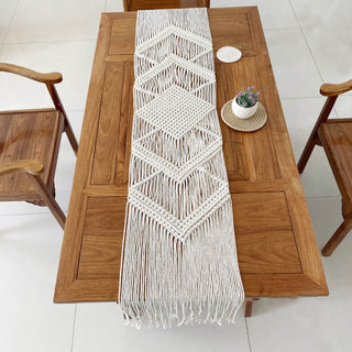 Runner intrecciato boho