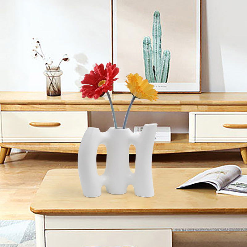 Vaso fiore ceramica