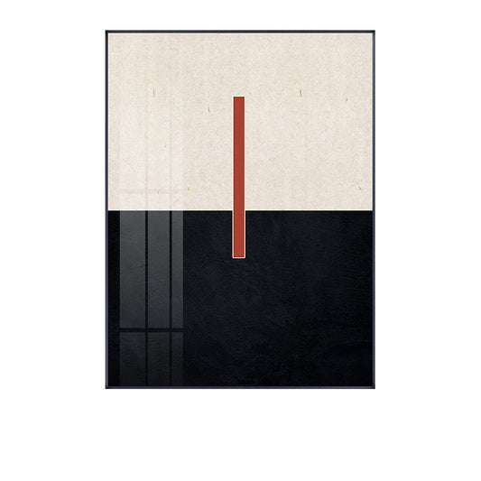 Adesivo murale Geometrie bianco nero