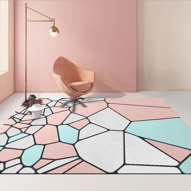 Tappeto geometrico moderno