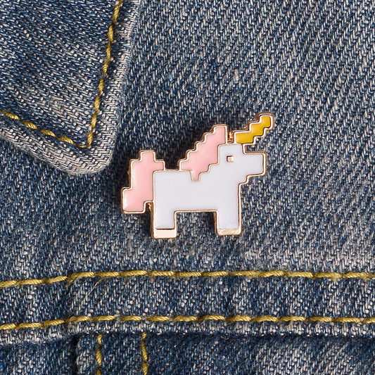 Spilla Unicorno Mosaico
