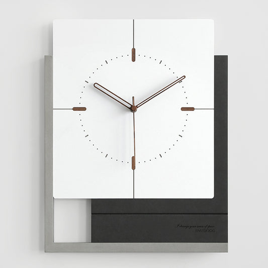 Orologio da parete Rettangolo geometrico