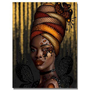 Kit ritratto donna africana