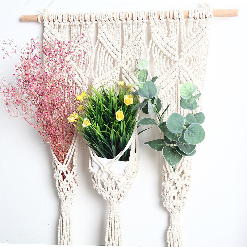 Supporto vasi stile boho