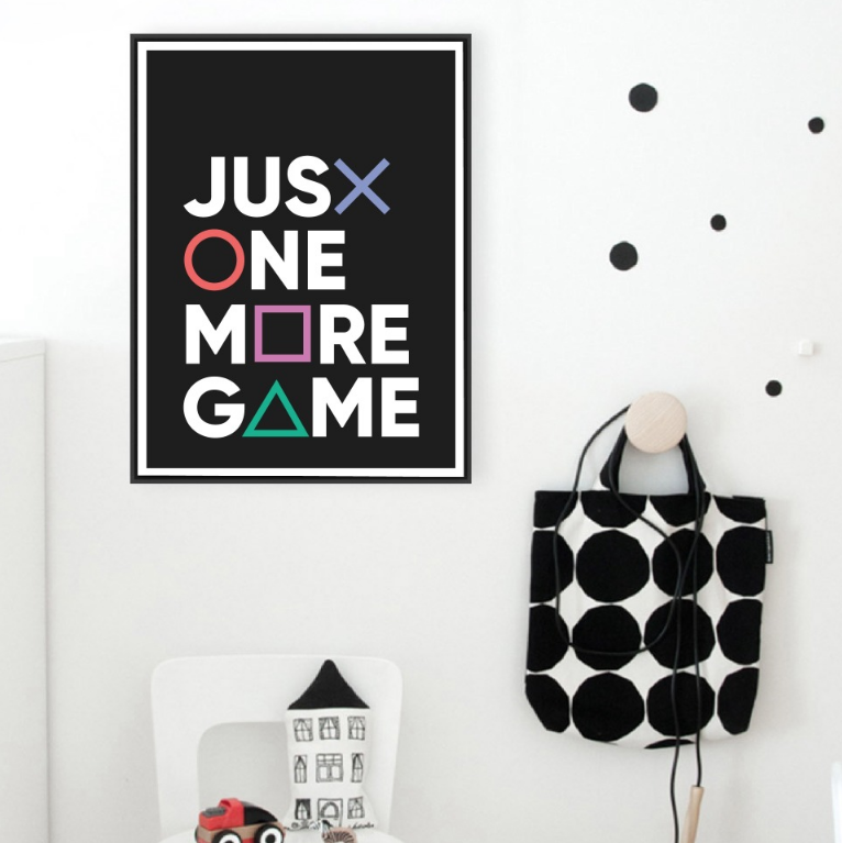 Quadro tema gaming