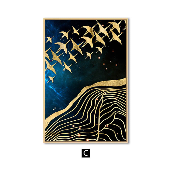 Quadro Luna Astratta