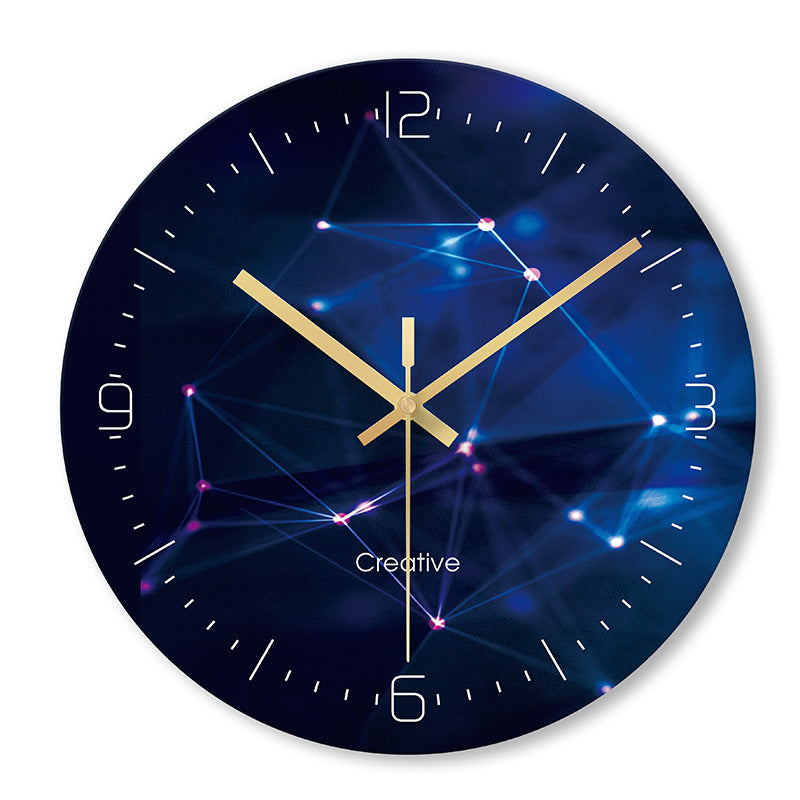 Orologio da parete Spirale arcobaleno colorata