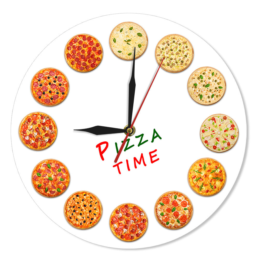 Orologio da parete Pizza pepperoni