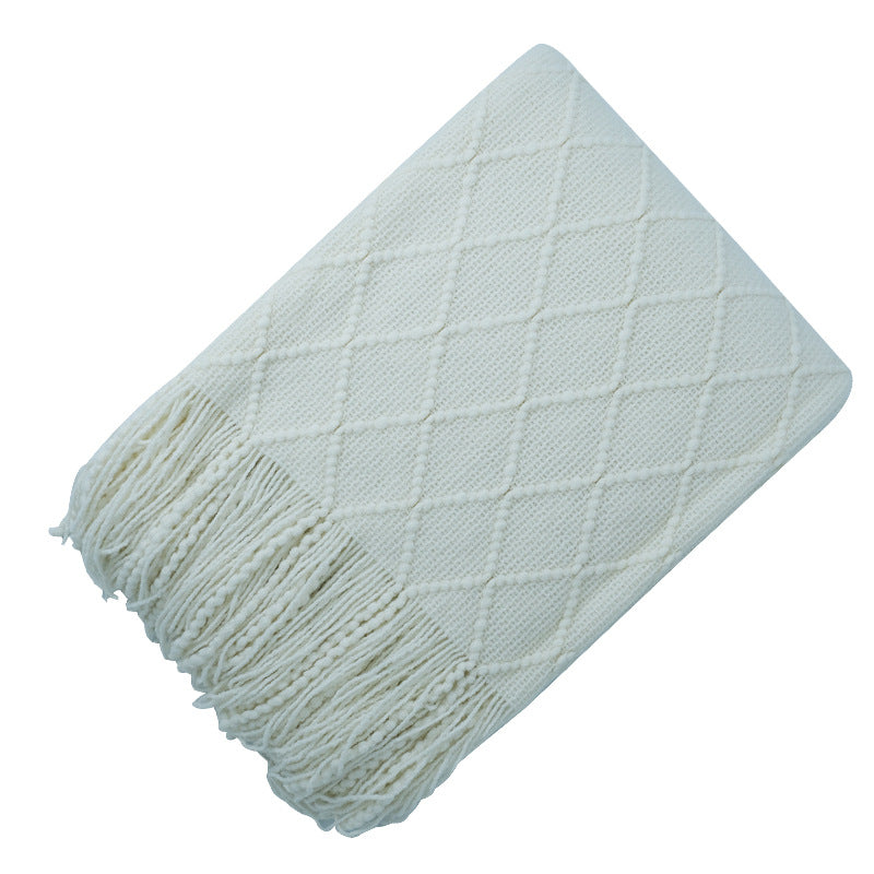 Coperta lana jacquard