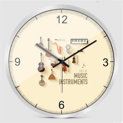 Orologio da parete Strumenti musicali