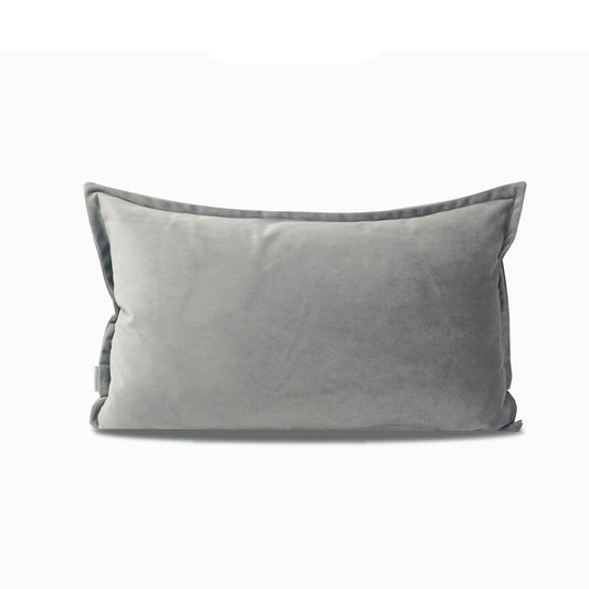 Cuscino Velluto Grigio