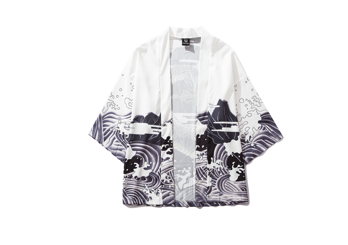 Cardigan arte giapponese