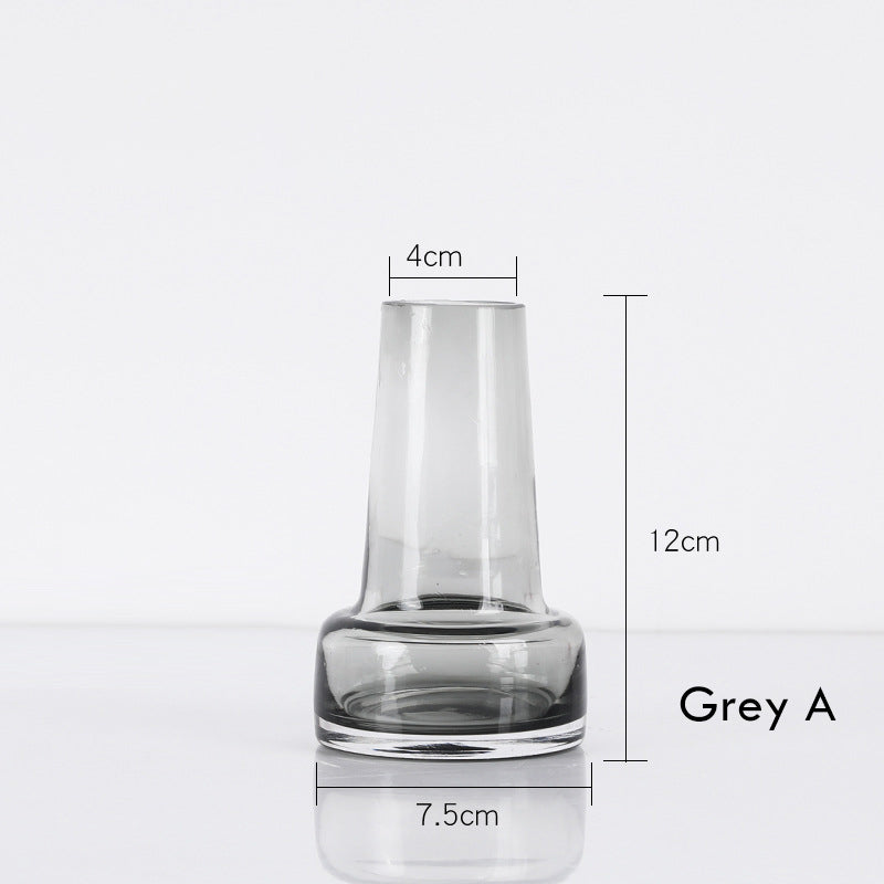 Vaso di vetro per composizioni