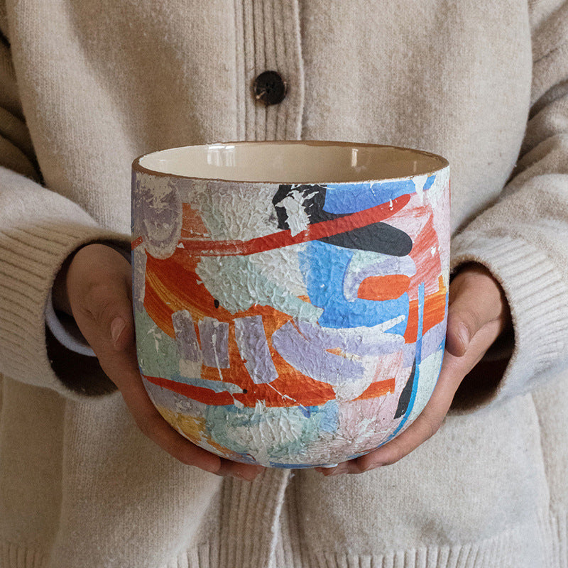 Vaso ceramica fiore