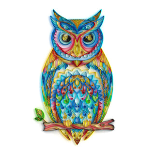 Quadro carta trapuntata