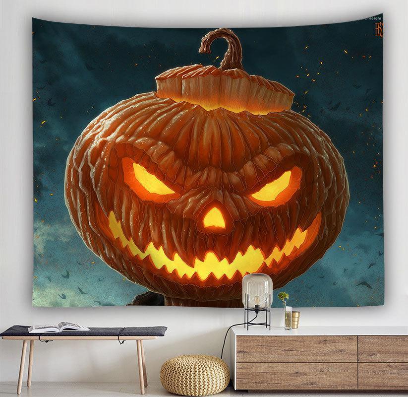 Tappezzeria zucca Halloween