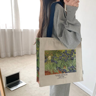 Borsa tela stampa arte