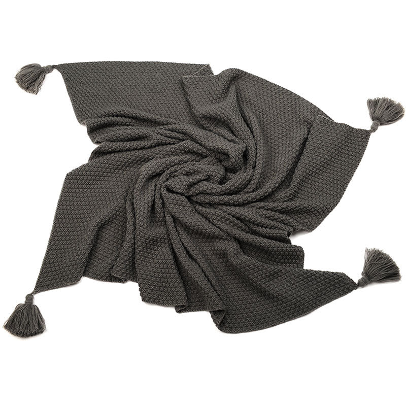 Coperta lana tricot