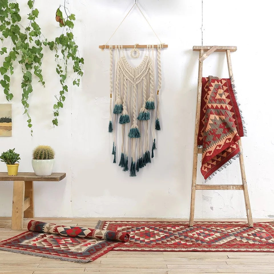 Tappezzeria nordica con nappe