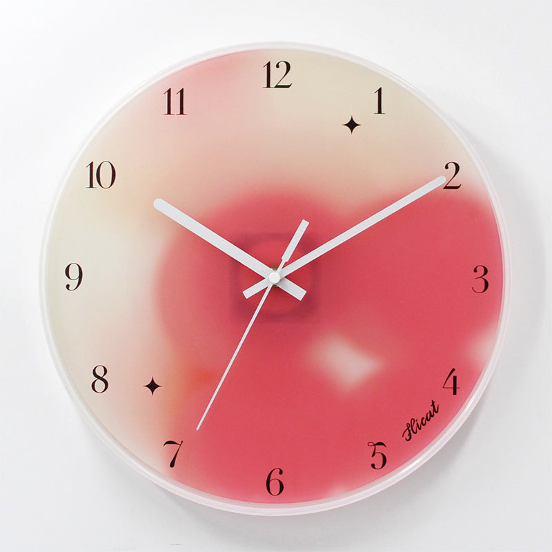 Orologio da parete Motivi astratti tondeggianti