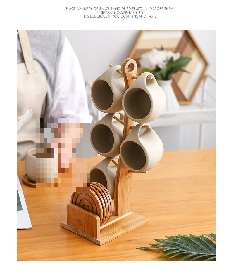 Set caraffa e tazze ceramica