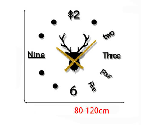 Orologio da parete Note musicali grigie