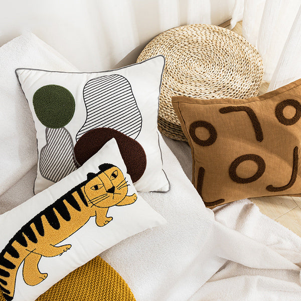 Copricuscino tigre