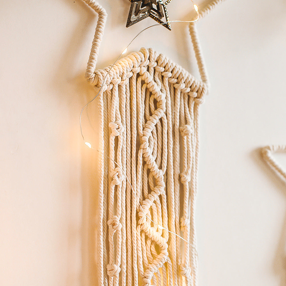 Arazzo boho intrecciato