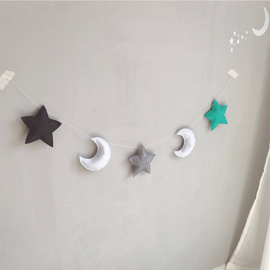 Decorazione stella luna