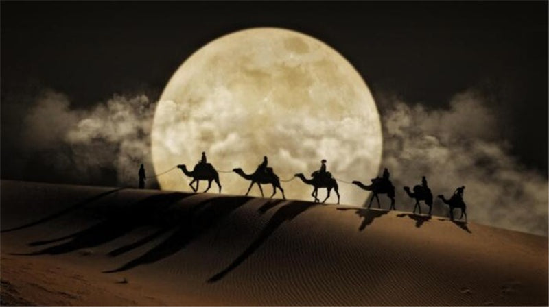 Poster Luna del deserto