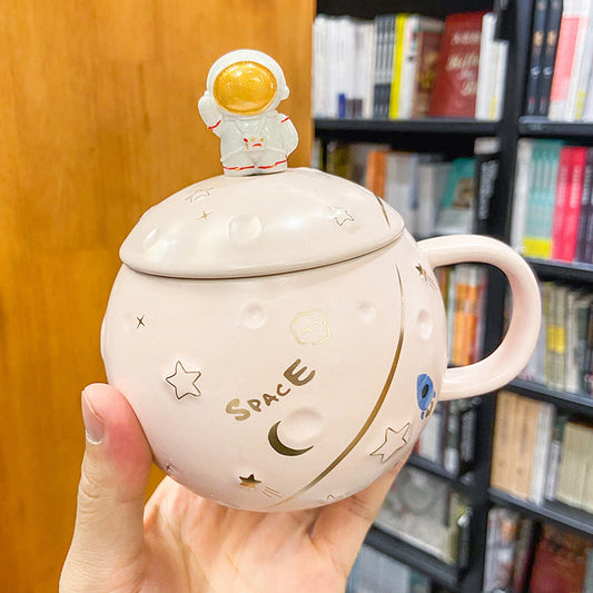 Tazza tema spaziale
