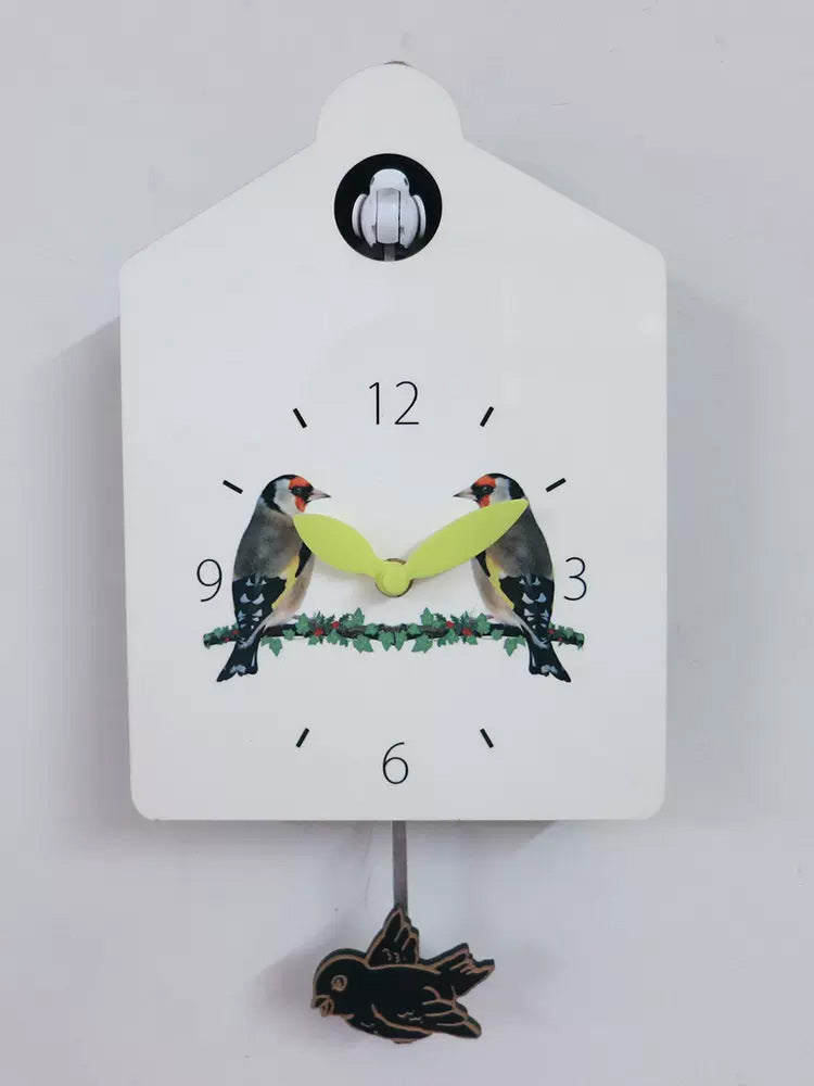 Orologio da parete Uccelli su ramo