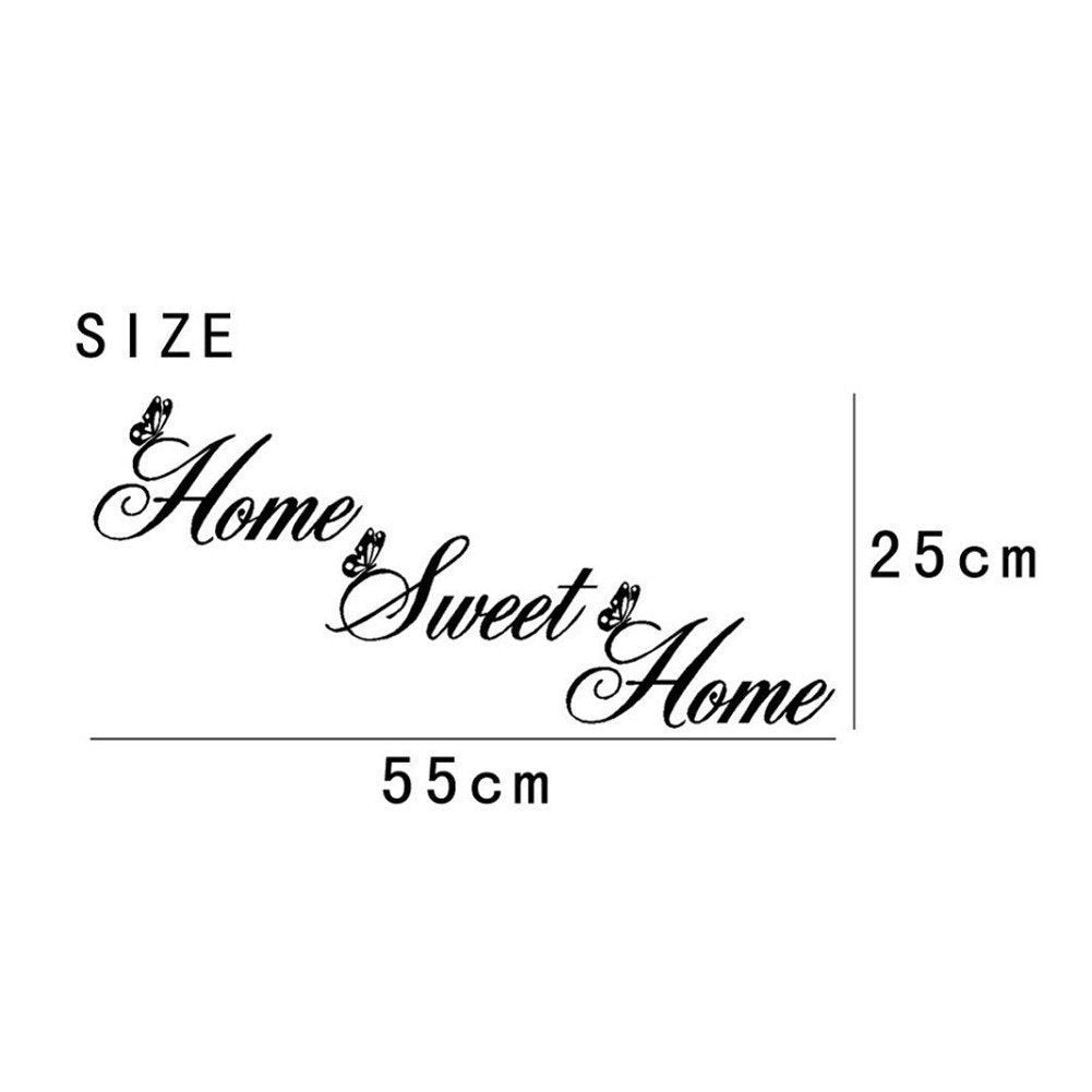 Adesivo Murale Home Sweet Home