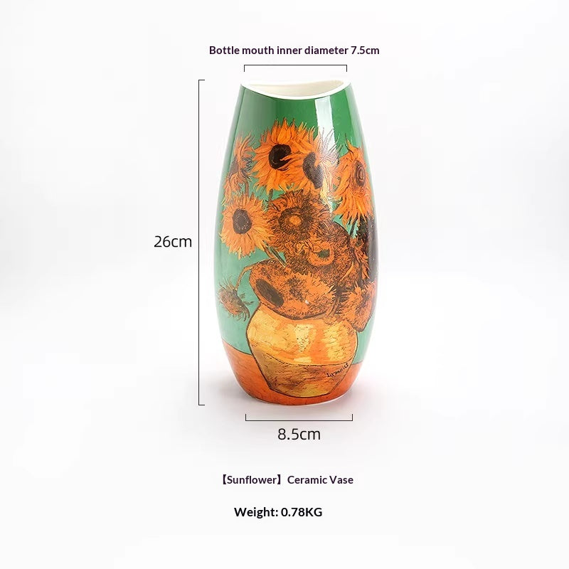 Vaso girasoli