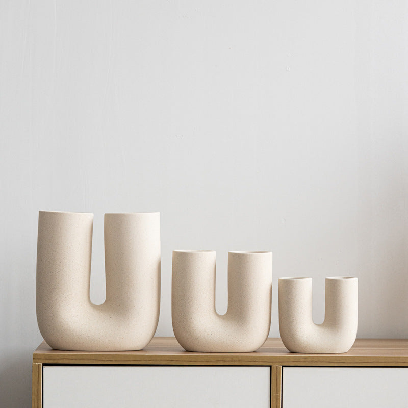 Vaso astratto per ufficio