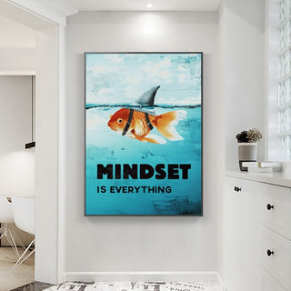 Quadro pesce rosso