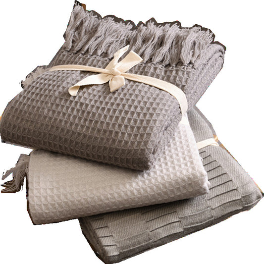 Coperta grigia piccola rilievo