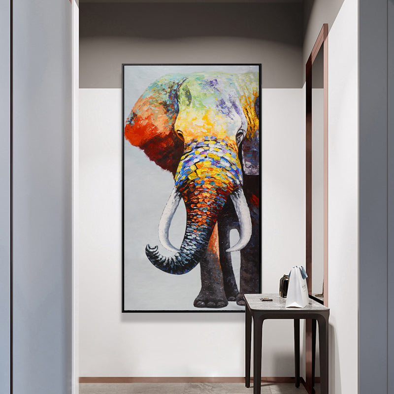 Quadro Elefante Astratto