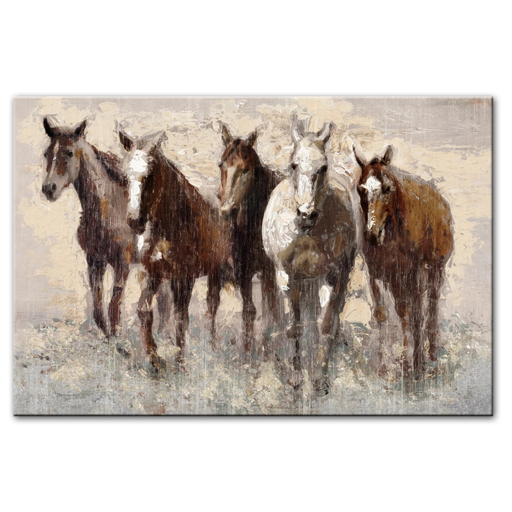 Quadro Cavallo astratto