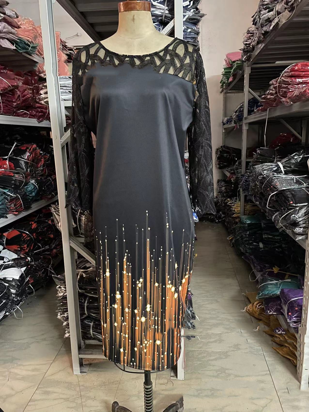 Vestito Mosaico Pizzo