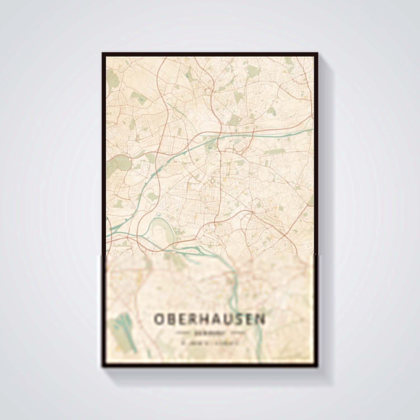 Poster paesaggio vintage