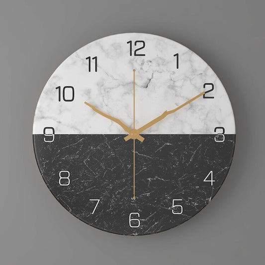 Orologio da parete Marmo grigio
