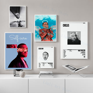 Quadro su tela Collage di ritratti