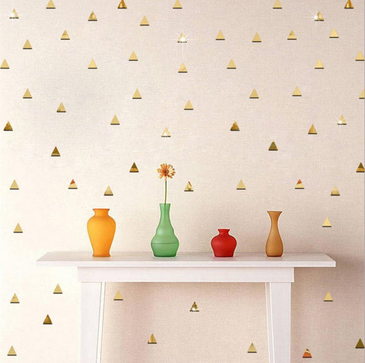 Adesivo murale Cerchi decorativi specchiati