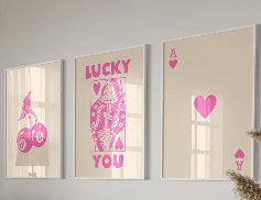 Quadro poker vintage