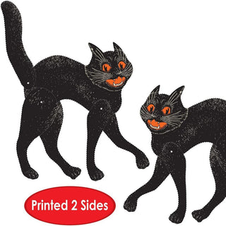 Gatto decorativo legno