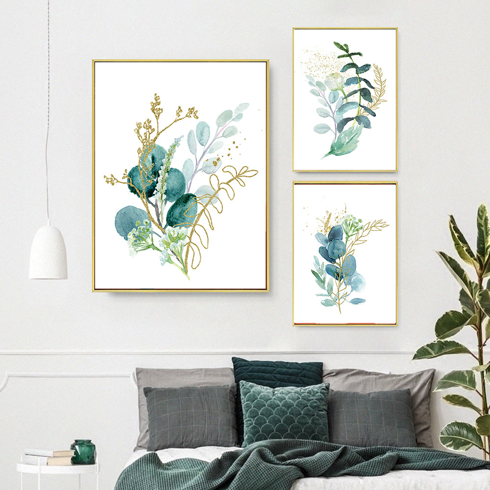 Quadro Verde e Oro