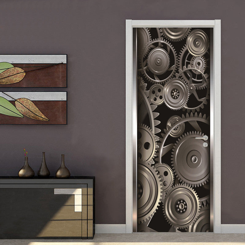 Adesivo murale 3D effetto fumo